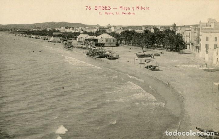 Postales: a04863 Sitges Playa Y Ribera Roisin N&ordm;78 - Foto 1