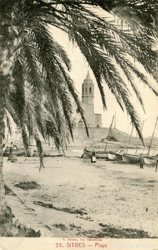 Postales: a04864 Sitges Playa Roisin N&ordm;25 - Foto 1
