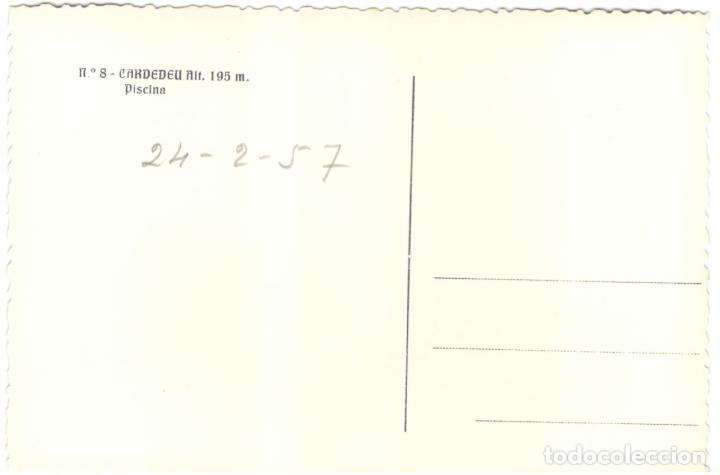 Postales: CARDEDEU. PISCINA N&ordm; 8. - Foto 2
