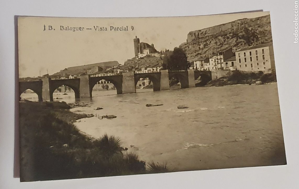 Cartoline: POSTAL FOTOGRAFICA - VISTA DE BALAGUER N&deg;9 J.B.