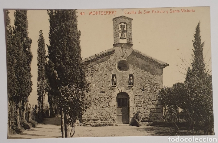 Cartoline: MONTSERRAT. CAPILLA DE SAN ACISCLO Y SANTA VICTORIA. N&deg;44.