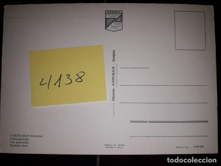 Postales: N&ordm; 4138 POSTAL SETCASES GERONA - Foto 2