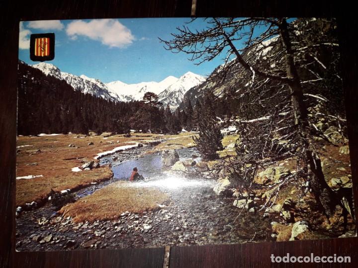 Postales: N&ordm; 4171 POSTAL PIRINEO CATALAN LERIDA VALL DE BOHI PARQUE NATURAL DE AIG&Uuml;ES TORTES