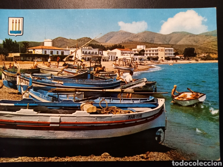Postales: Postal de llansa. Gerona. Playa. - Foto 1