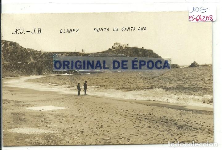 Postales: (PS-64208)POSTAL FOTOGRAFICA DE BLANES-PUNTA DE SANTA ANA.J.B.