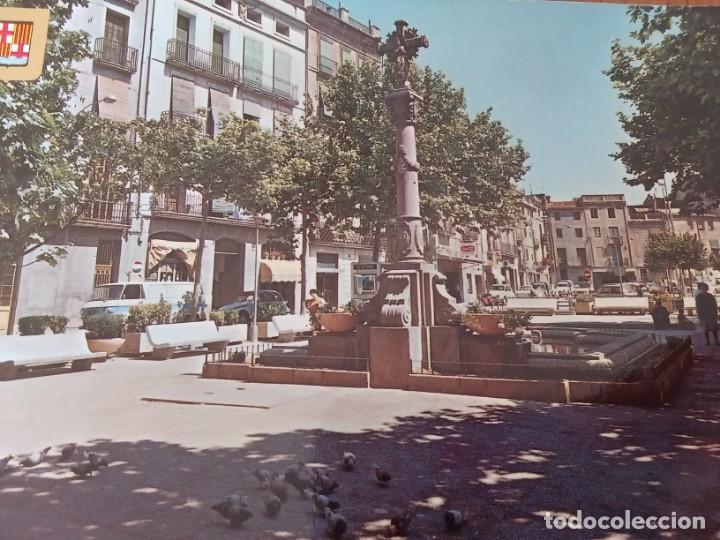 Postales: IGUALADA. Pla&ccedil;a de la Creu. - Foto 2