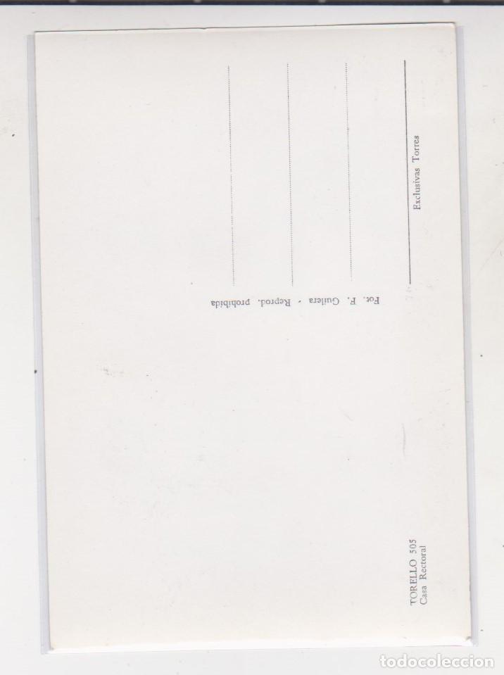 Postales: POSTAL TORELLO CASA RECTORAL - Foto 2