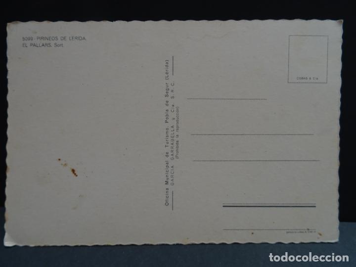 Postales: Sort, El Pallars, ( lleida) antigua postal sin circular - Foto 2