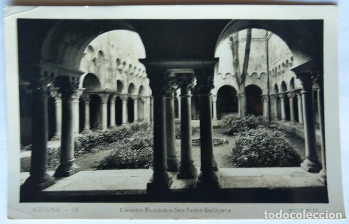 Postales: GERONA CLAUSTRO ROMANICO SAN PEDRO - Foto 1