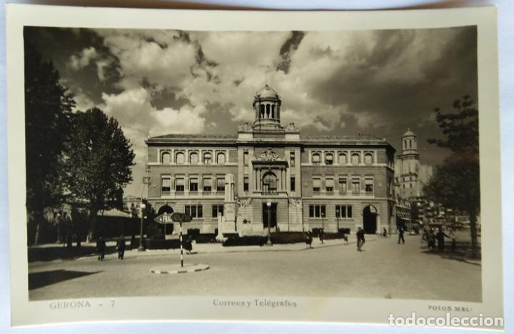 Postales: GERONA CORREOS Y TELEGRAFOS - Foto 1
