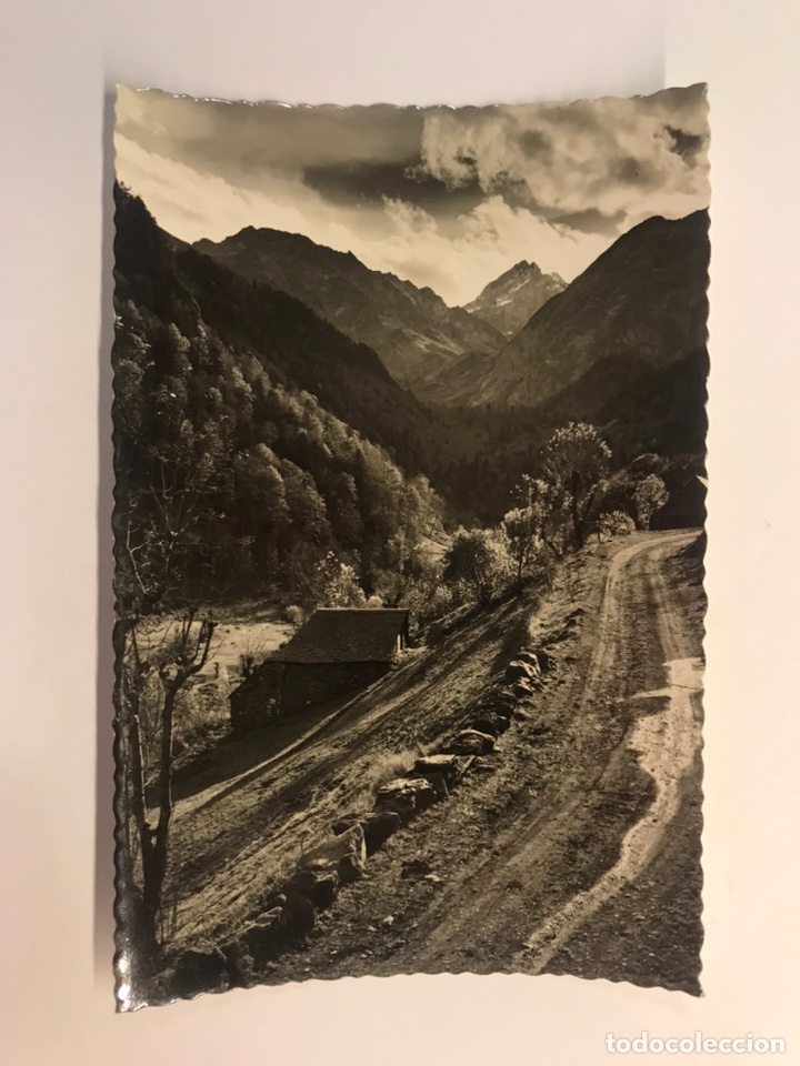 Postales: VALLE DE ARAN (Lerida) Postal No.310, Artiga de Lin. Panor&aacute;mica de conjunto.,