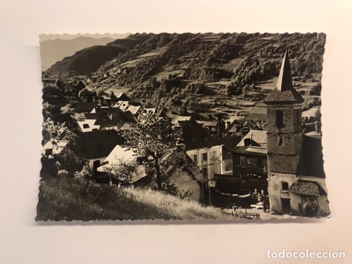 Postales: VALLE DE ARAN (Lerida) Postal No.384, Las Bordas. Vista General., Edic., Oficina de Turismo ...