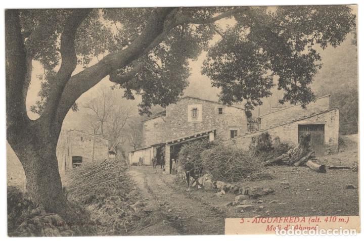 Cartoline: AIGUAFREDA. MOLI D'ABANC&Oacute; L.ROISIN N&ordm; 5 sin circular.