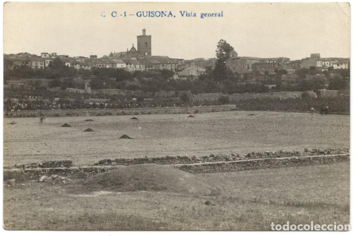 Postcards: POSTAL FOTOGRAFICA. GUISONA, VISTA GENERAL O.C. N&ordm; 1. sin circular.