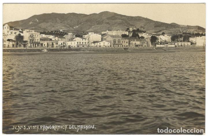 Postcards: POSTAL FOTOGRAFICA MASNOU: VISTA PANORAMICA N&ordm;3 JV.