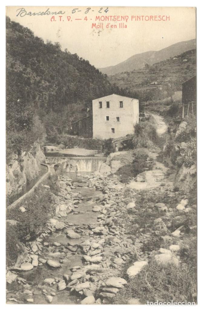 Postkarten: MONTSENY PINTORESCH: MOLI D'EN ILLA A.T.V. N&ordm;4