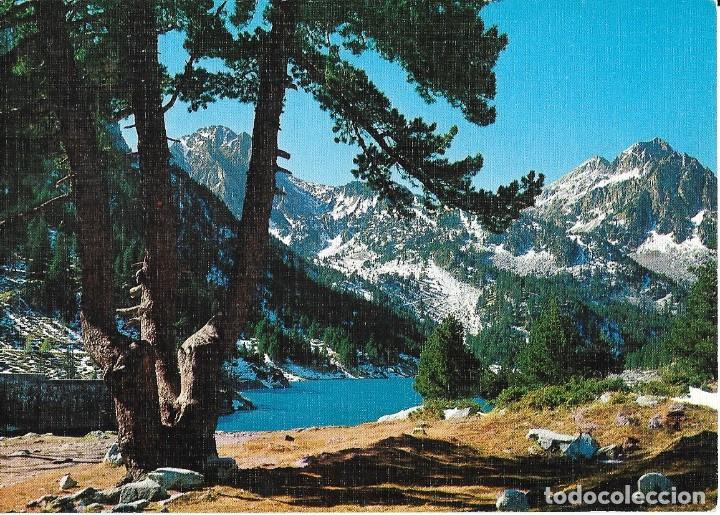 Postales: pOSTAL DEL LAGO DE SAN MAURICIO, PIRINEOS