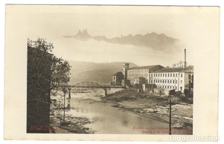 Postales: POSTAL FOTOGRAFICA: MONTSERRAT: BOIRA A LA FALDA DE LA SERRA