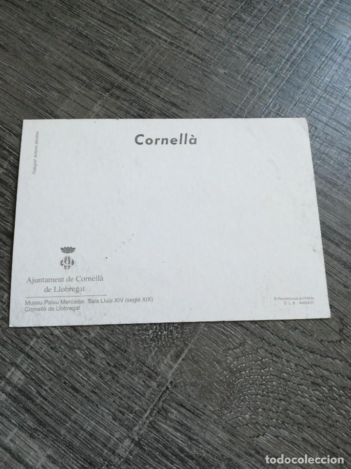 Postales: Postal Cornella museu Palau mercader - Foto 2