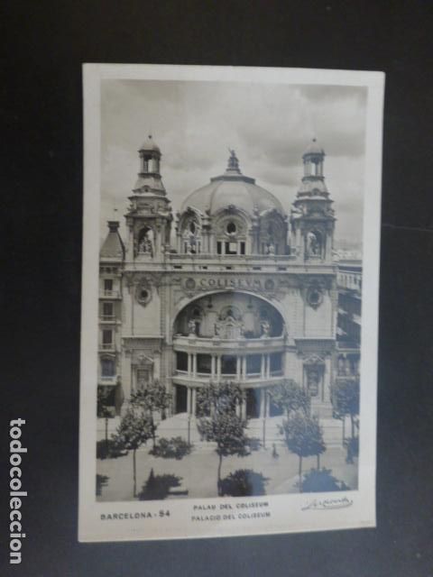 Postales: BARCELONA PALACIO DEL COLISEUM - Foto 1
