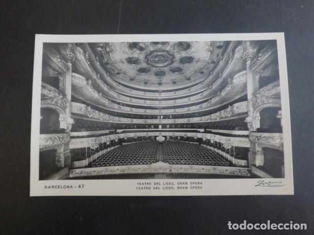 Postales: BARCELONA TEATRO DEL LICEO GRAN OPERA - Foto 1