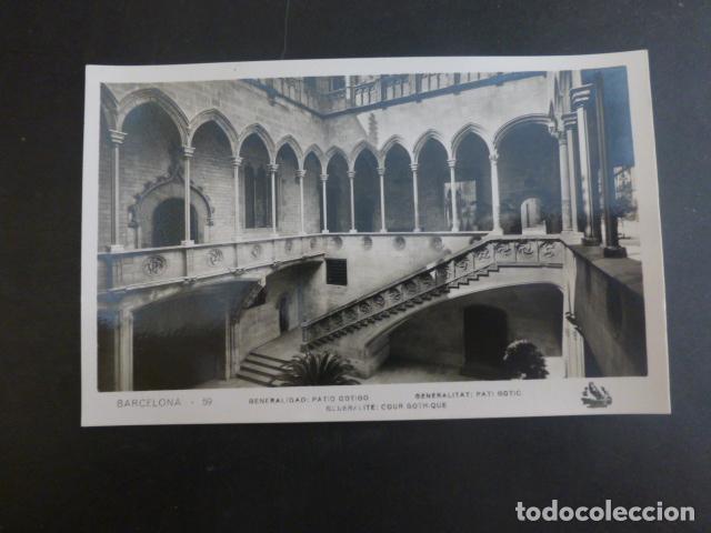 Postales: BARCELONA GENERALIDAD PATIO GOTICO - Foto 1
