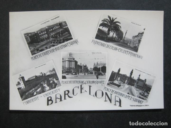 Postais: BARCELONA-VARIAS VISTAS-FOTOGRAFICA ORIOL-POSTAL ANTIGUA-(76.741)
