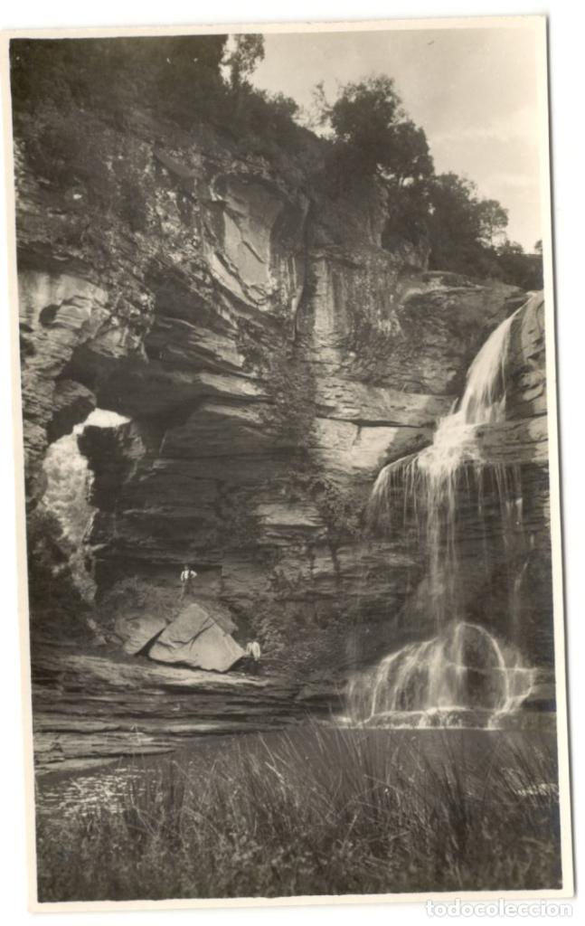 Postales: POSTAL FOTOGRAFICA - CANTONIGROS - CASCADA - colecci&oacute;n Ba&ntilde;&oacute;n.