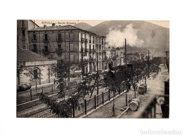Postales: RIPOLL.- BARRIO DE LA ESTACI&Oacute;N. - Foto 1