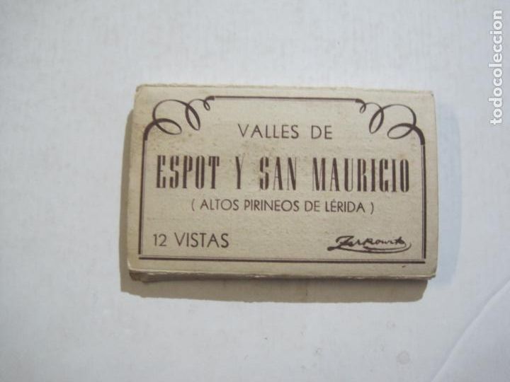 Postales: VALLES DE ESPOT Y SAN MAURICIO-MINI BLOC CON 12 VISTAS FOTOGRAFICAS-ZERKOWITZ-VER FOTOS-(76.817)