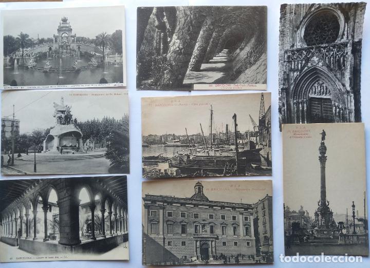 Postales: BARCELONA LOTE DE 8 POSTALES - Foto 1