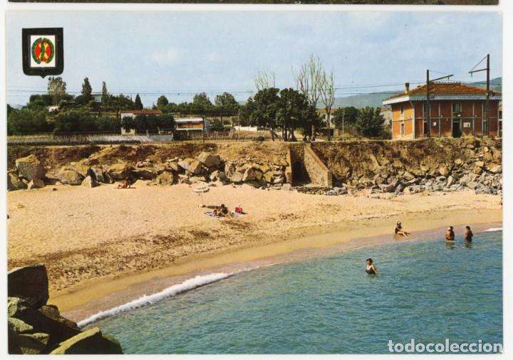 Postkarten: m00266 2551 llavaneres playa 1967 escudo de oro n&ordm;2551