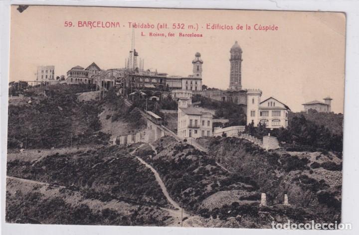 Postales: Barcelona 59 Tibidabo Edificios de la C&uacute;spide. L Roisin Sin circular. - Foto 1