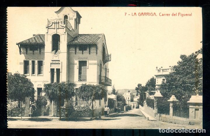 Postcards: NUMULITE P0166 Postal 7 La garriga Carrer del Figueral Fototipia Thomas
