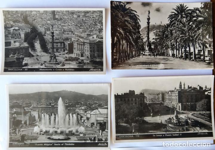 Postales: BARCELONA LOTE DE 8 POSTALES - Foto 2
