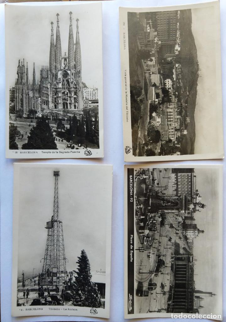 Postales: BARCELONA LOTE DE 8 POSTALES - Foto 1