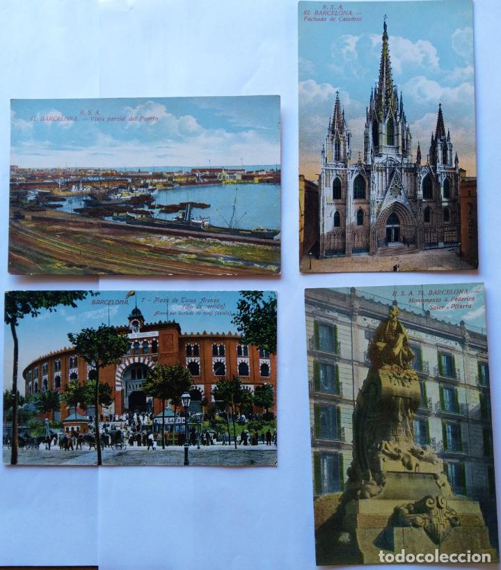 Postales: BARCELONA LOTE DE 10 POSTALES - Foto 2