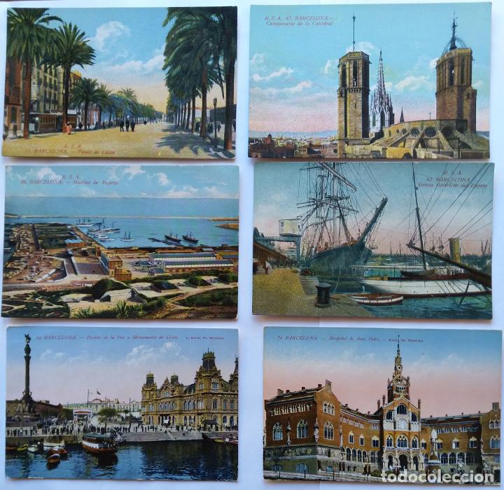 Postales: BARCELONA LOTE DE 10 POSTALES - Foto 1