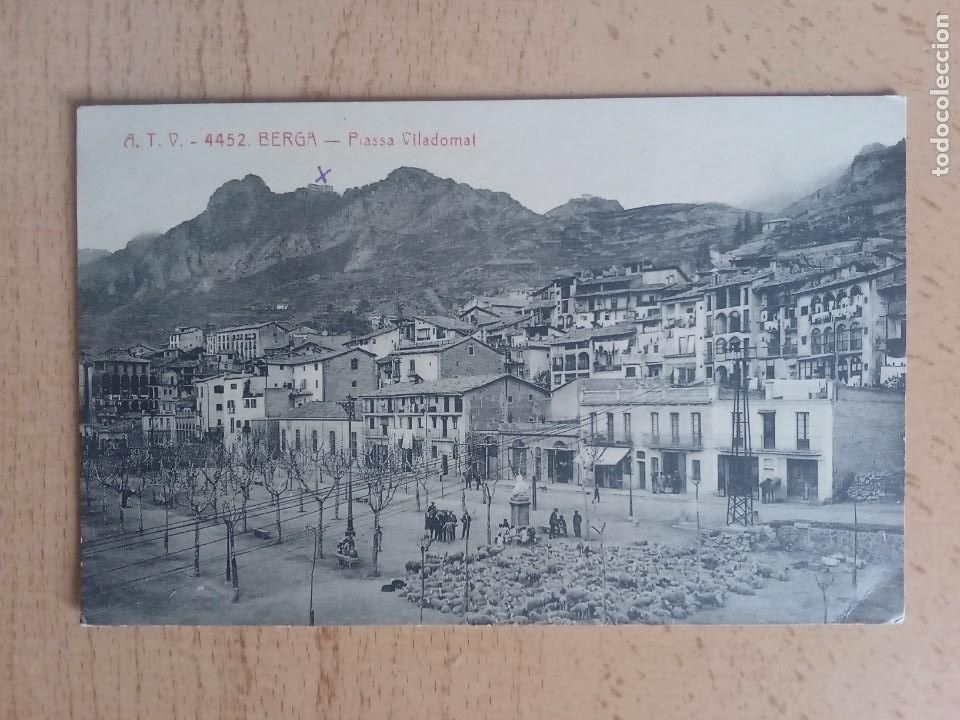 Postales: Berga. Plassa Viladomat. - Foto 1