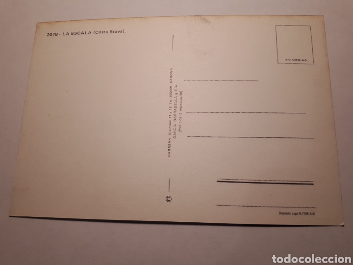 Postales: LESCALA. POSTAL ANYS 70 - Foto 2