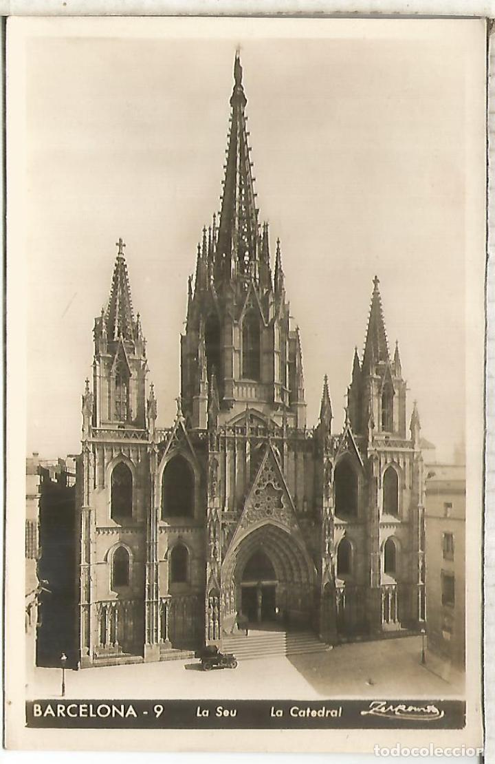 Postales: BARCELONA CATEDRAL ESCRITA - Foto 1