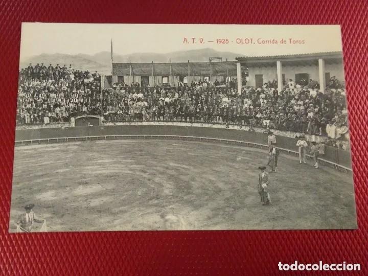 Postales: ATV 1925 Olot. Corrida de toros. Sin circular. - Foto 1