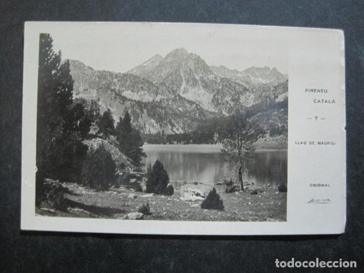 Postales: PIRINEU CATALA-LLAC SANT MAURICI-ZERKOWITZ FOTOGRAFICA-7-POSTAL ANTIGUA-(76.925)