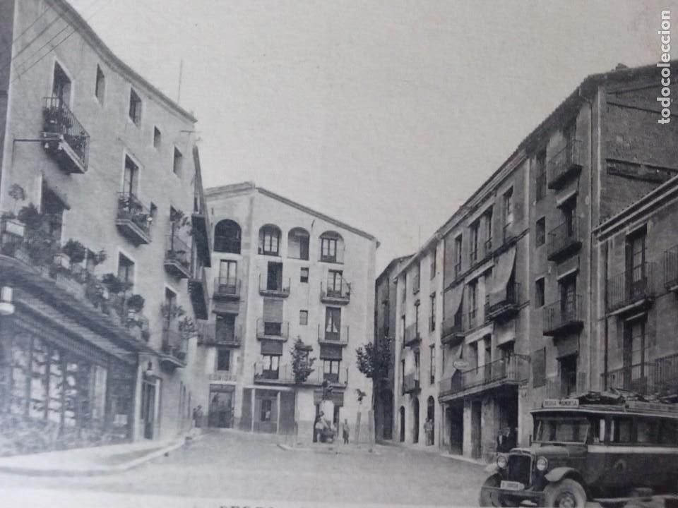 Postales: Berga. Pla&ccedil;a de les Fonts. - Foto 2
