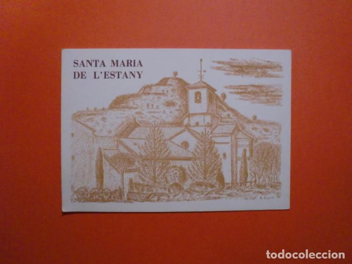 Postales: MONESTIR ROM&Agrave;NIC SANTA MARIA DE L'ESTANY S. XII 16/7/1983