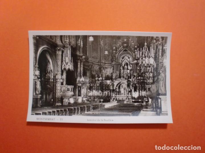Postales: MONTSERRAT 15 INTERIOR DE LA BASILICA