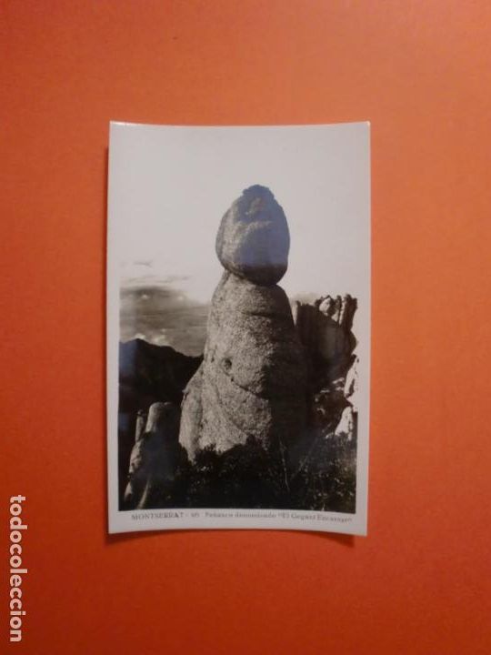 Postales: MONTSERRAT 46 PE&Ntilde;ASCO DENOMINADO EL GEGANT ENCANTAT