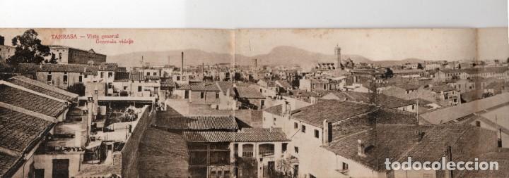 Postales: tarrasa. vista general. postal triple - Foto 1