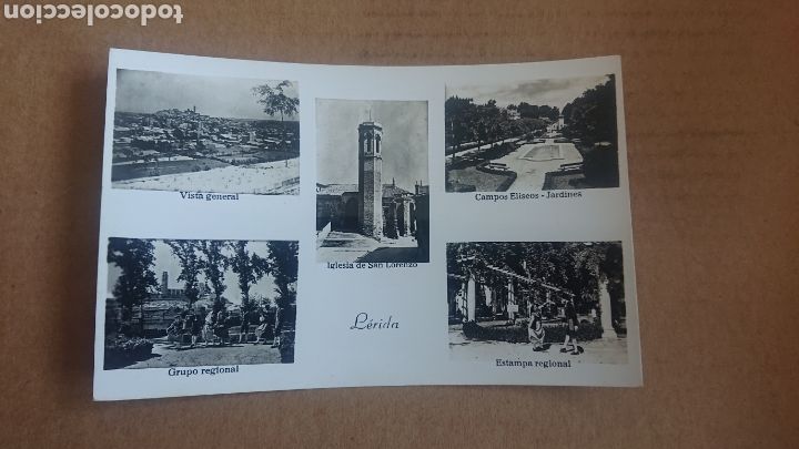 Postales: POSTAL DE LERIDA