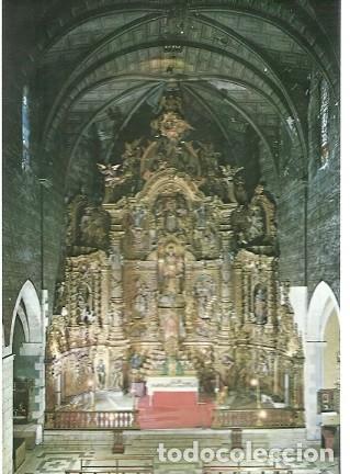 Postales: POSTAL A COLOR N&ordm; 1711 COSTA BRAVA IGLESIA DE CADAQUES RETABLO DEL ALTAR MAYOR FOT FABREGAT
